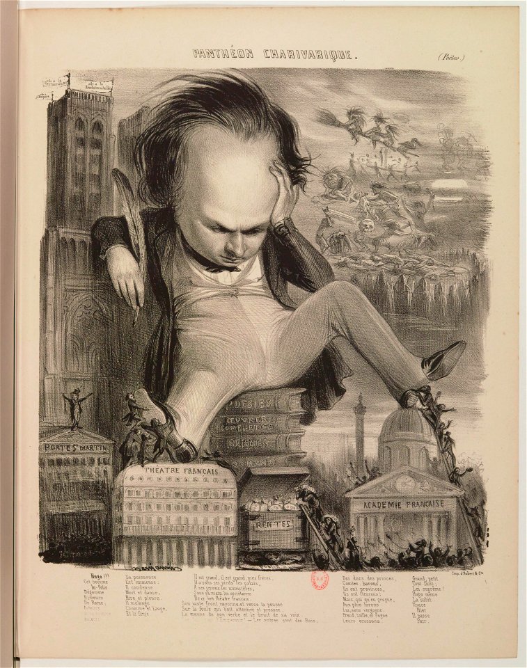 Victor Hugo - Panthéon charivarique