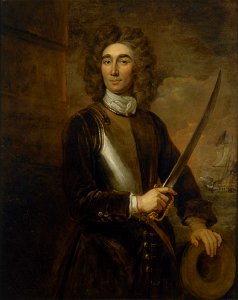 Vice-Admiral John Benbow, 1653-1702 RMG BHC2546. Free illustration for personal and commercial use.