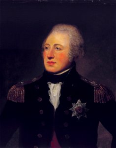 Vice-Admiral Sir Andrew Mitchell, 1757-1806. Free illustration for personal and commercial use.