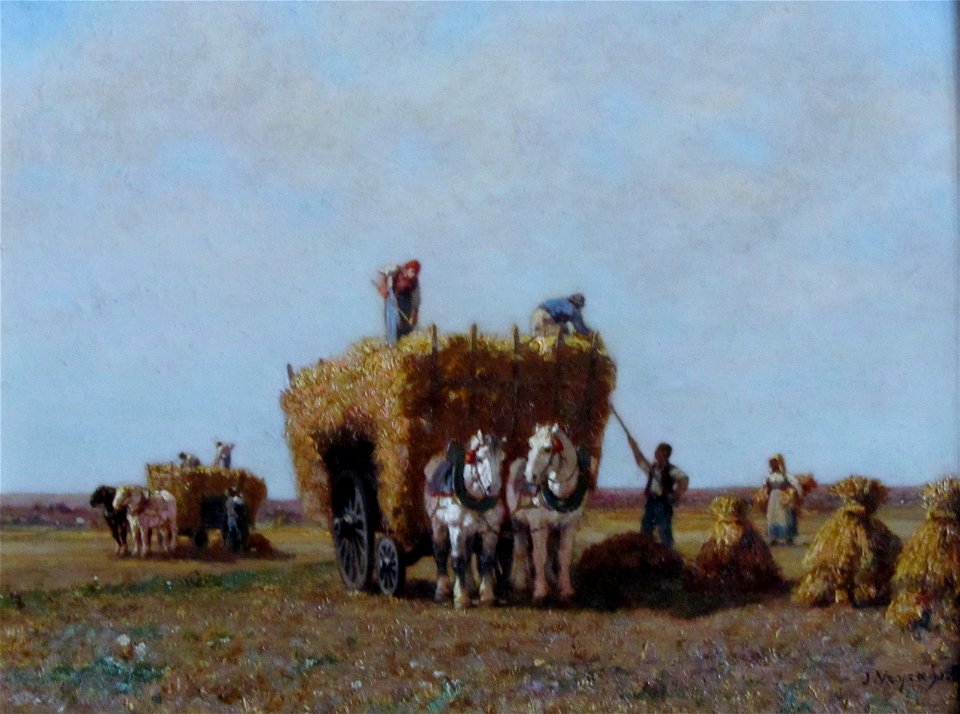 Veyrassat, Jules Jacques - La cosecha -osm MMBAV fRF02