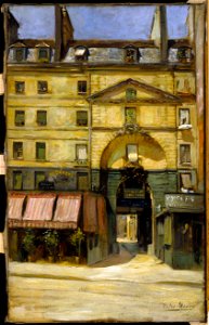 Victor Marec - L'entrée de la cour du Dragon - P226 - Musée Carnavalet
