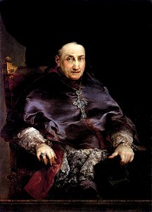 Vicente López Y Portaña - Portrait of Don Juan Francisco Ximénez del Rio, Archbishop of Valencia - WGA13456. Free illustration for personal and commercial use.