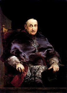 Vicente López Y Portaña - Portrait of Don Juan Francisco Ximénez del Rio, Archbishop of Valencia - WGA13456