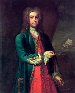 Vice-Admiral Fitzroy Henry Lee (1699-1750), by British school of the 18th century