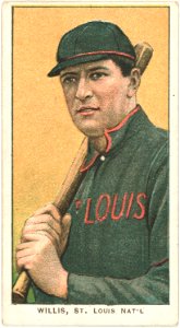 Vic Willis, St. Louis Cardinals, baseball card portrait LCCN2008676425