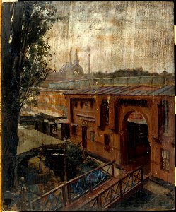 Victor Marec - Les bains Deligny, au quai d'Orsay - P471 - Musée Carnavalet