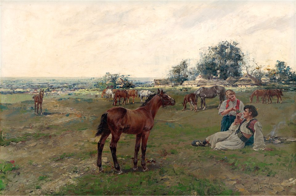 Jaroslav Věšín - Nemý svedok lásky - O 1541 - Slovak National Gallery