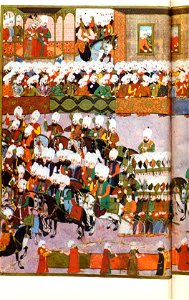 Victory parade of Mehmed III after the conquest of Eger A