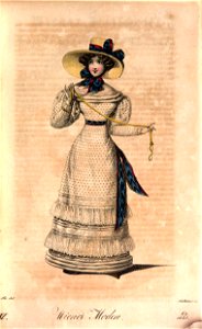 Viennese fashion, 1825 (2). Free illustration for personal and commercial use.