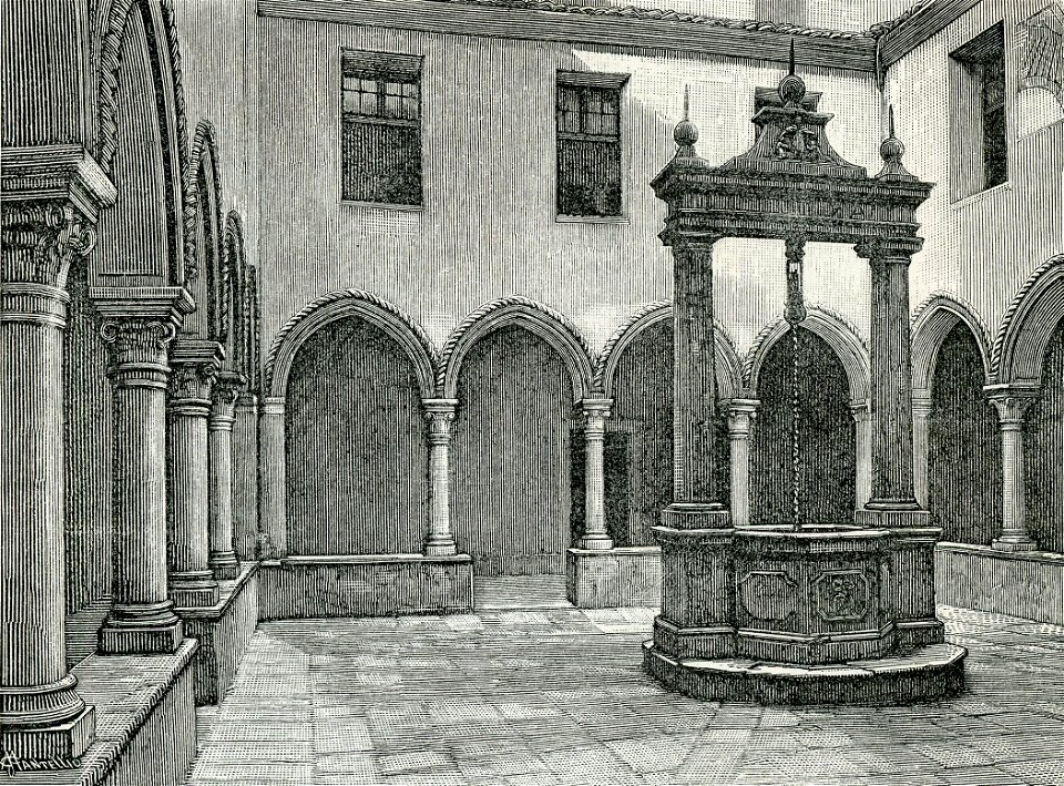 Vicenza Chiostro del Santuario di Monte Berico