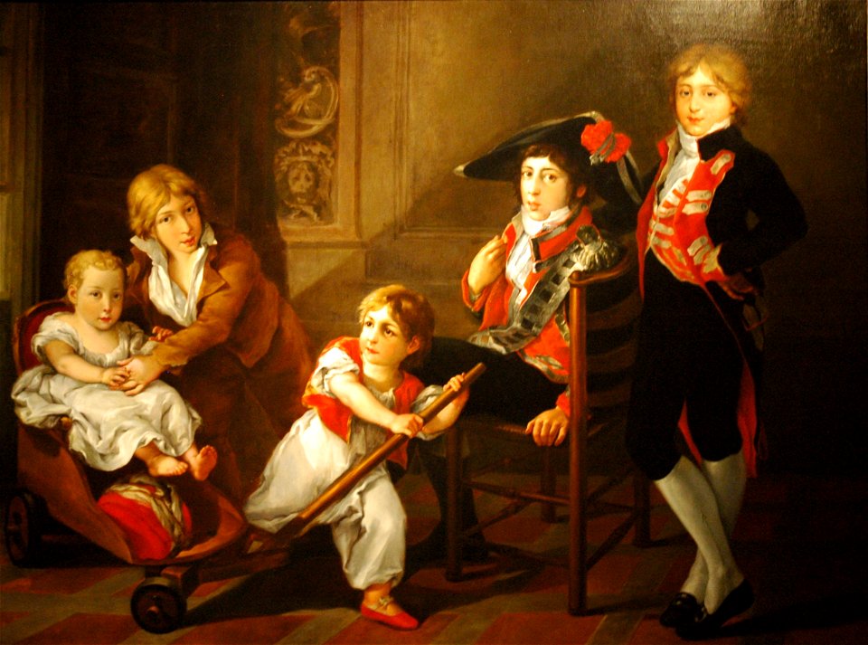 Vicente Lopez y Portaña - Les Enfants du Comte Casa Florez
