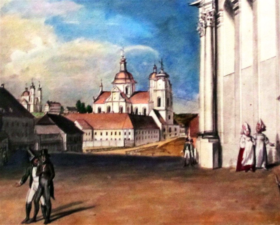Viciebsk, Uzhorskaja-Vialikaja. Віцебск, Узгорская-Вялікая (J. Pieška, 1800)