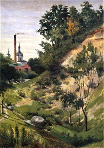 Viciebsk, Duchaŭski. Віцебск, Духаўскі (J. Pen, 1907)