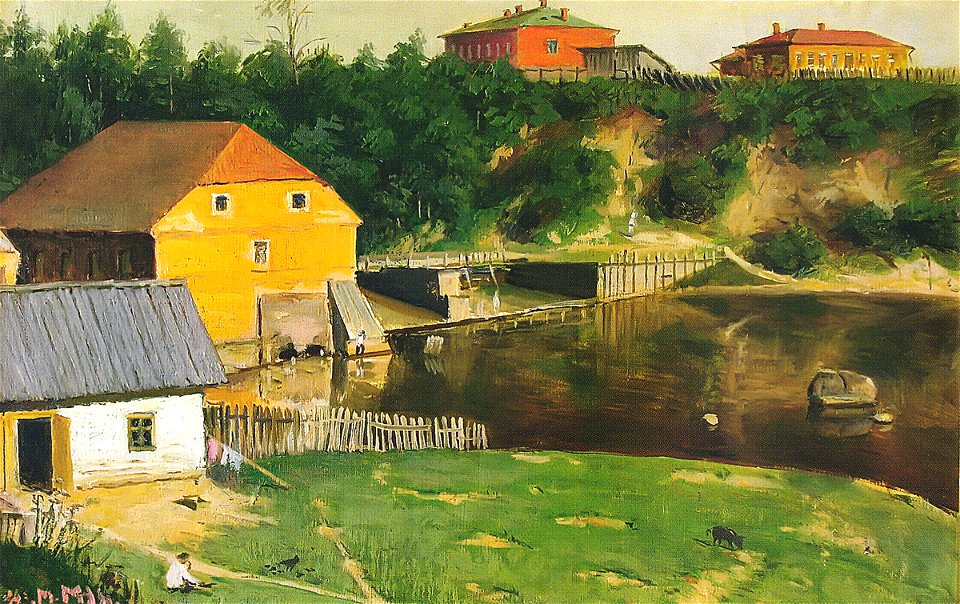Viciebsk, Vićba. Віцебск, Віцьба (J. Pen, 1916-19)