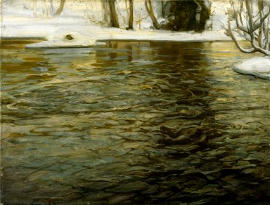 Victor Westerholm - Flowing Water (1917)