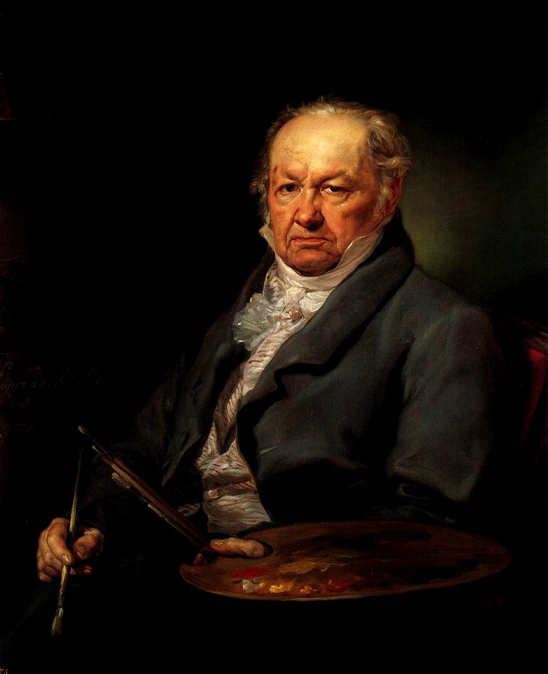 Vicente López Y Portaña - The Painter Francisco de Goya - WGA13459
