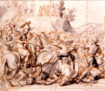 Victoria de Josué contra Amalec - Lucas Valdés