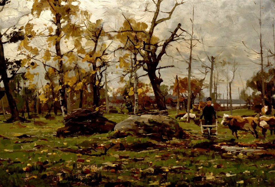 Victor Westerholm - Landscape Study from Eckerö - A II 1092 - Finnish National Gallery