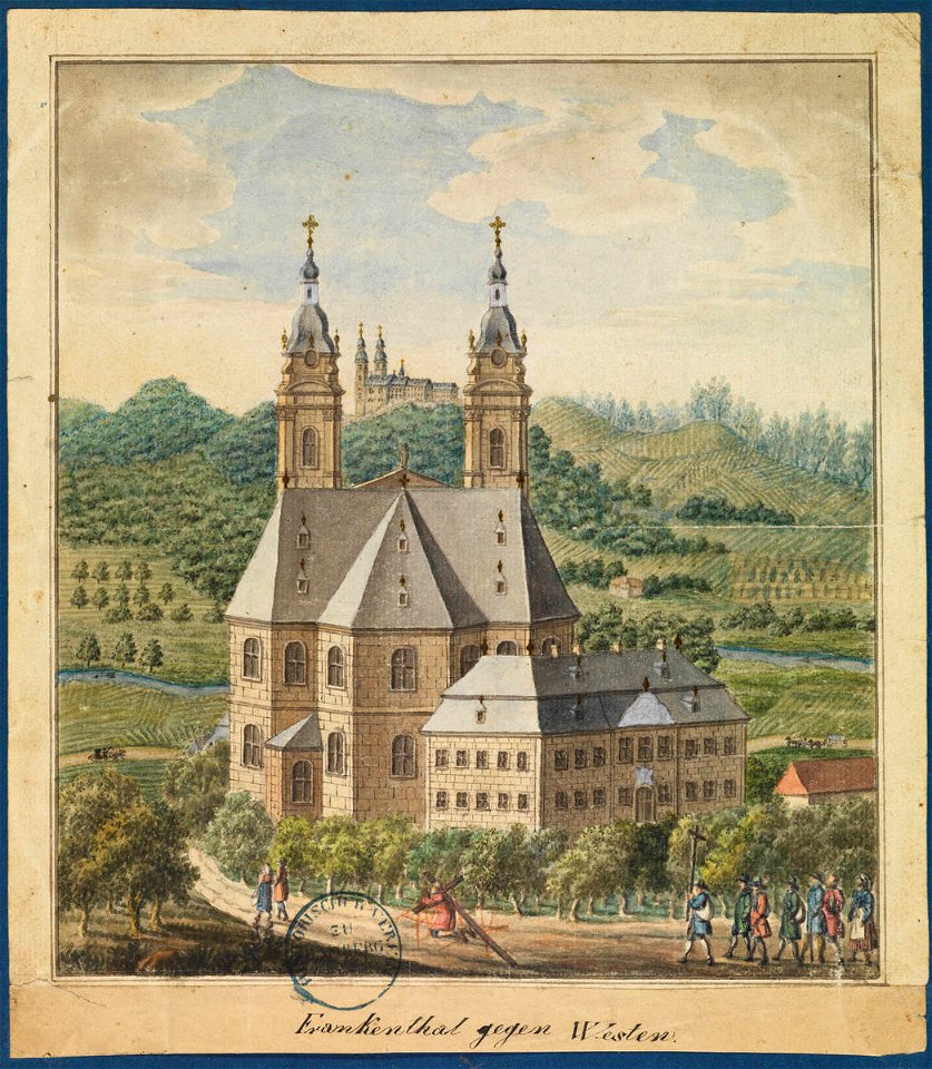 Vierzehnheiligen Aquarell