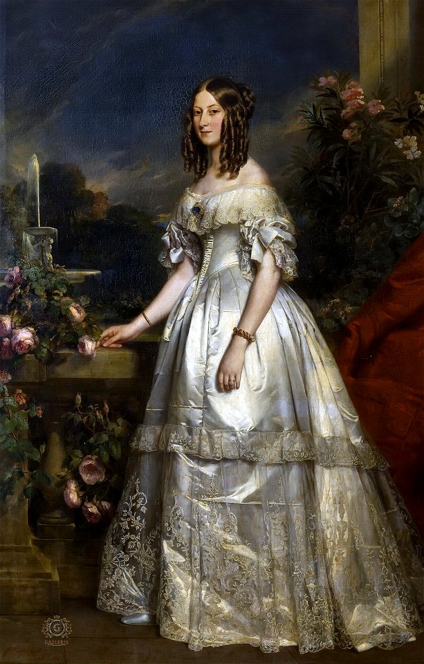 Victoria of Saxe-Coburg and Gotha - Duchess of Nemours