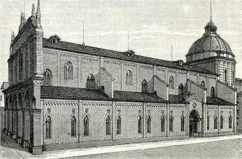 Vicenza veduta generale del Duomo