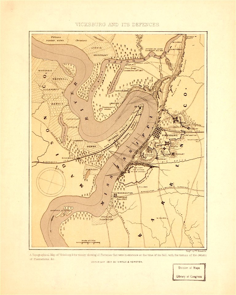 Vicksburg and its defences LOC 2008621630