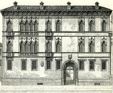 Vicenza La Cà d’Oro, ora palazzo Da Schio