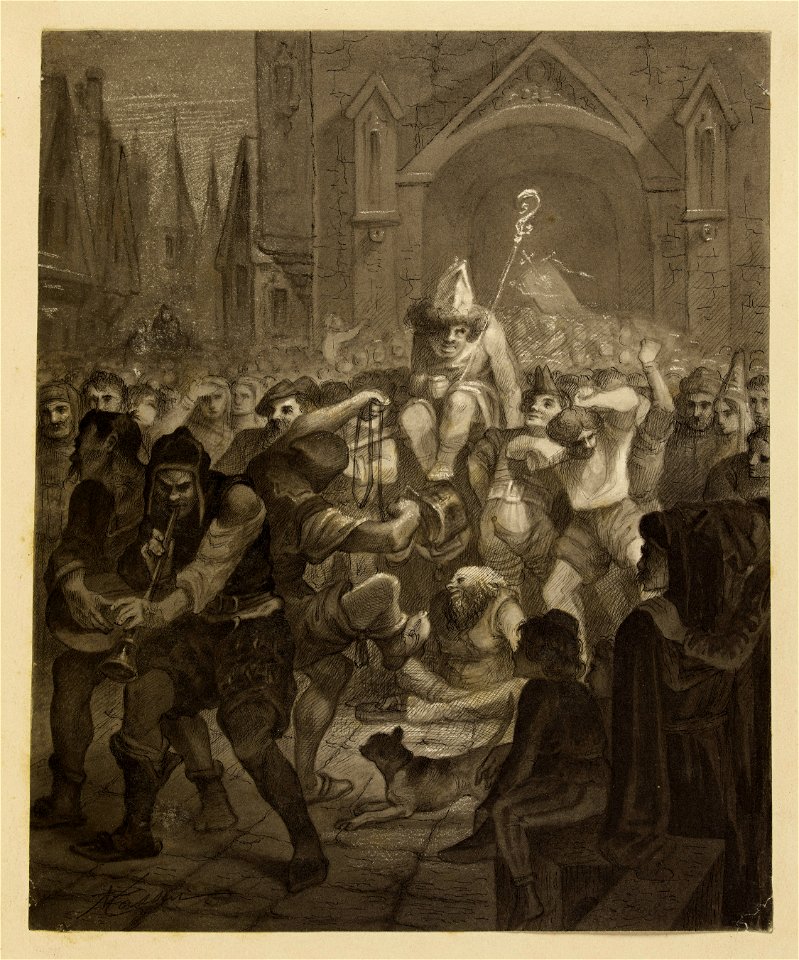 Victor Masson, Quasimodo pape, Vers 1868