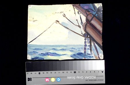 View from a ship at sea RMG BHC3928