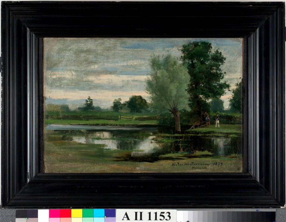 Victor Westerholm - Dutch Landscape - A II 1153 - Finnish National Gallery