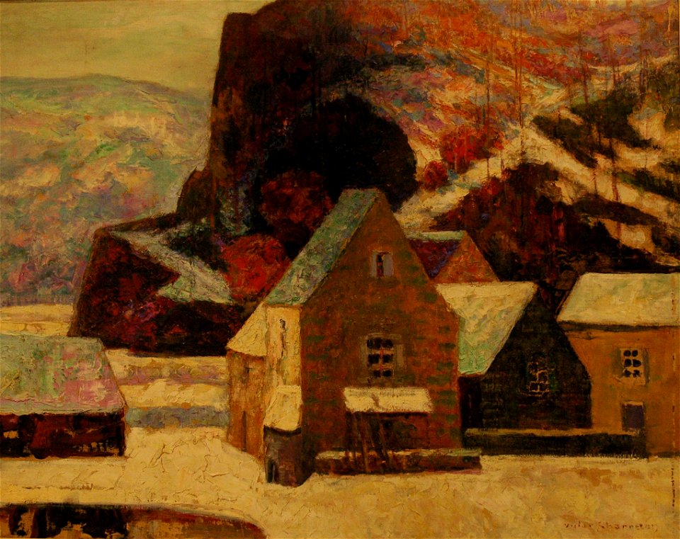 Victor Charreton - Effet de neige