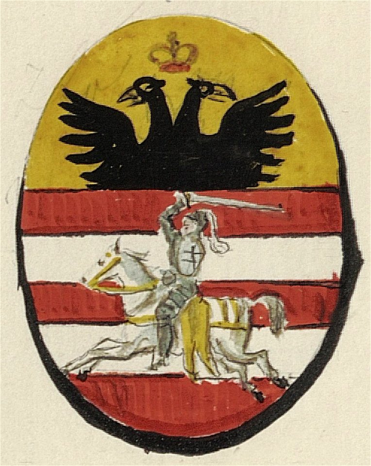 Viciebsk, Pahonia. Віцебск, Пагоня (B. Starzyński, 1781, 1875-1900) (2)