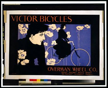 Victor Bicycles Overman Wheel Co. - - Bradley. LCCN99472283