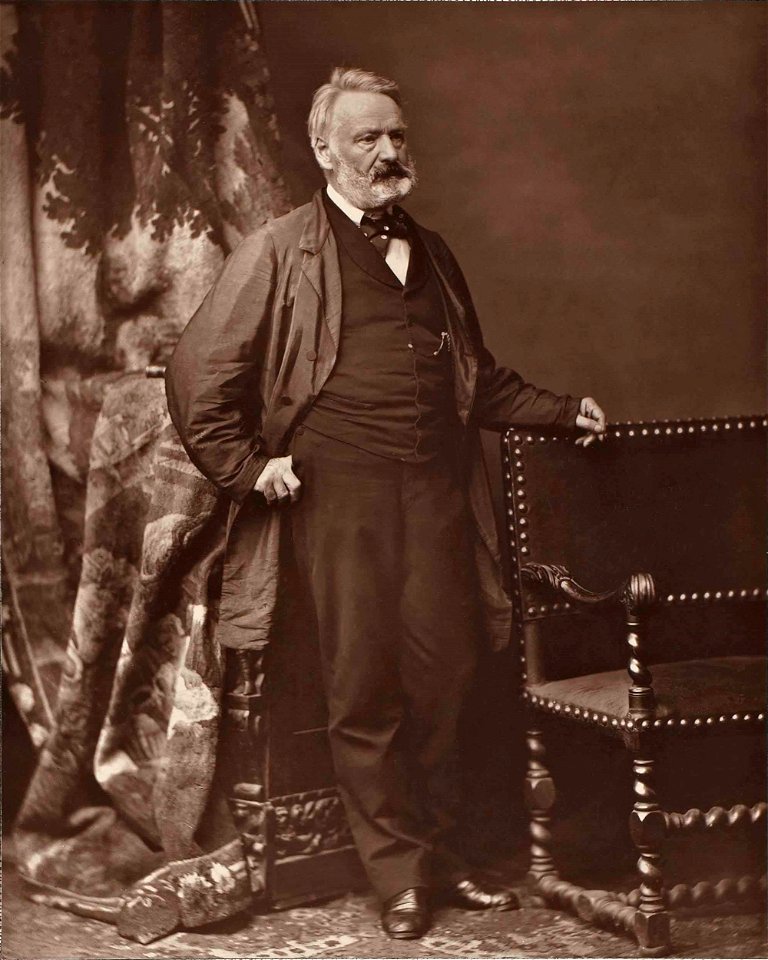 Victor Hugo by Bertall
