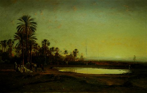 Victor Huguet - Lisière d'oasis