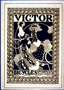 Victor bicycles, Overman Wheel Company, Boston, New York, ... - Will H. Bradley LCCN2002721219