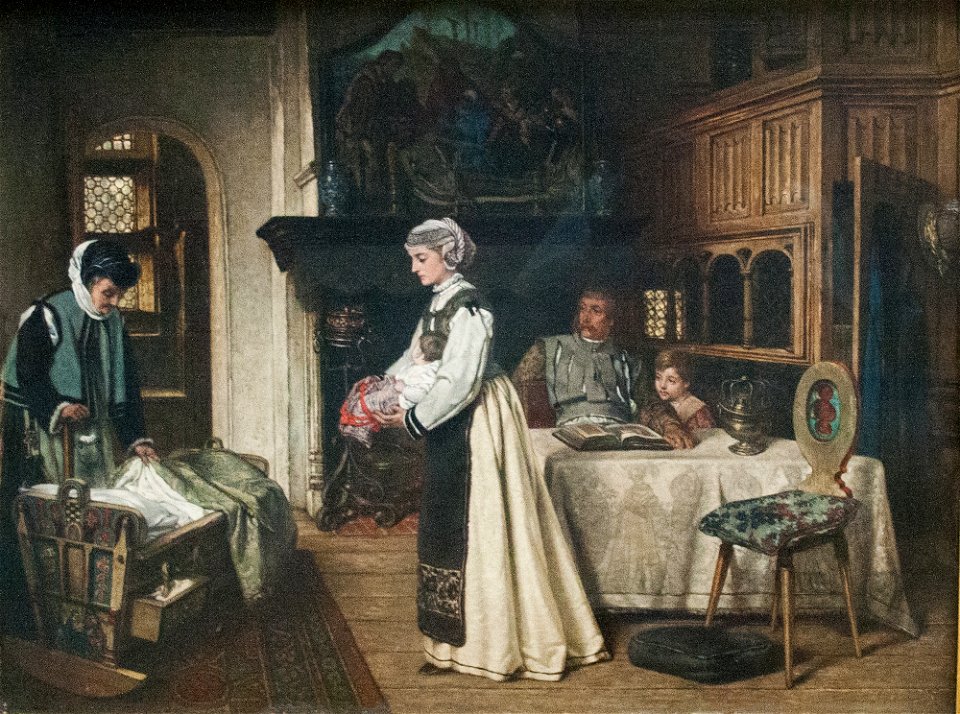 Victor Lagye - Family Scene at the Time of the Catholic League