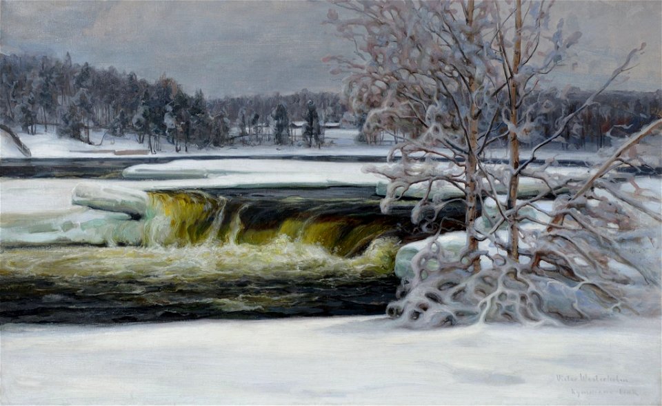 Victor Westerholm - Kymi River (1902)