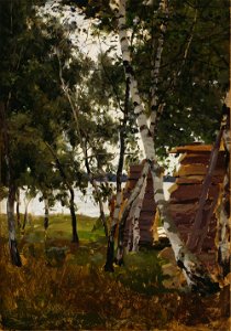 Victor Westerholm - Maisemaluonnos, Lemström - A II 1096 - Finnish National Gallery