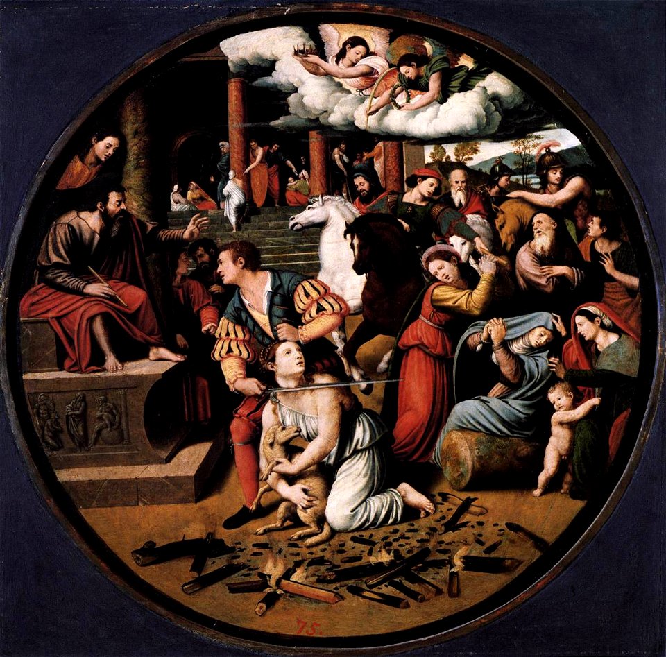 Vicente Masip - Martyrdom of St Agnes - WGA14222