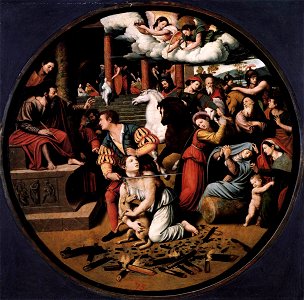Vicente Masip - Martyrdom of St Agnes - WGA14222