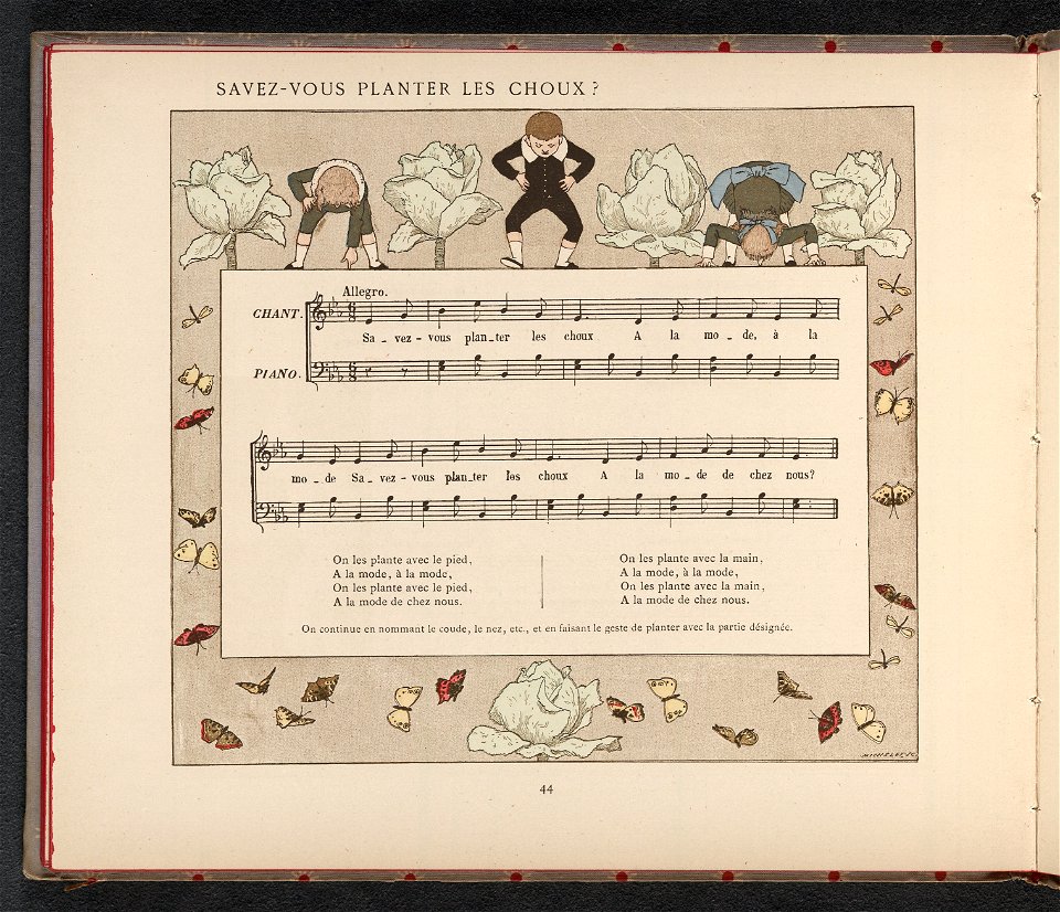Vielles Chansons et Rondes pour les Petits Enfants 48