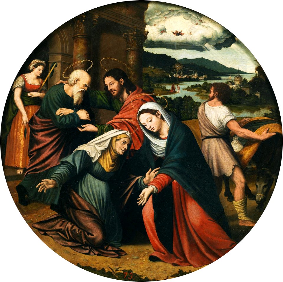 Vicente Masip - The Visitation - WGA14223
