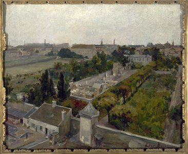 Victor Marec - Le cimetière de Picpus et le champs des Martyrs, où furent enterrées les victimes de la Révolution, guillotinées à la barrière du Trône - P1694 - Musée Carnavalet