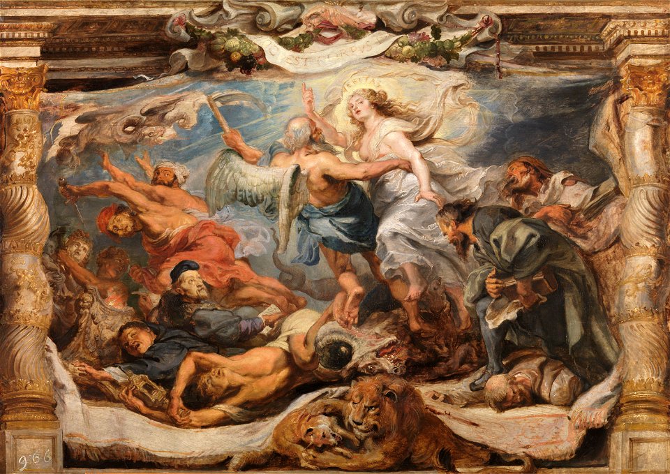 Victory of Truth over Heresy - modello