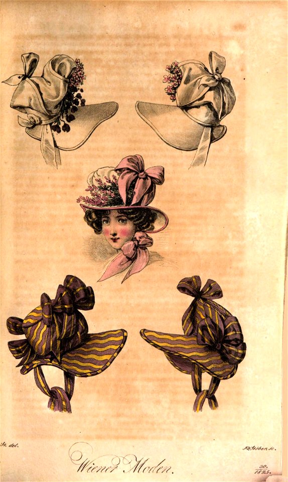 Viennese fashion, 1825 (18)