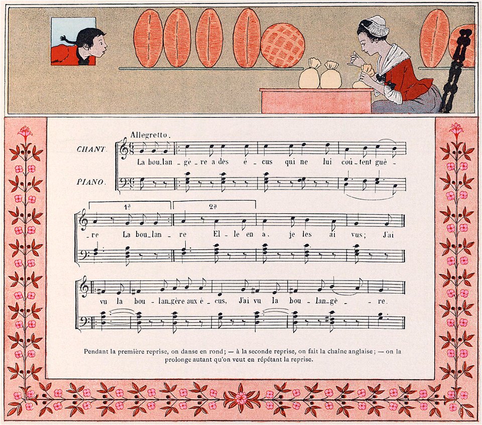 Vielles Chansons et Rondes pour les Petits Enfants 17b