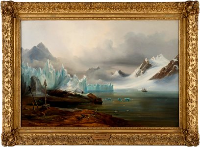 View from Spitzbergen (Auguste Mayer) - Nationalmuseum - 22283
