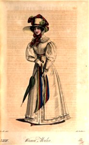 Viennese fashion, 1825 (9). Free illustration for personal and commercial use.
