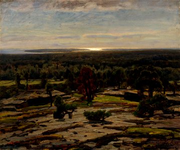 Victor Westerholm - The Rocks of Knutsboda - A III 2641 - Finnish National Gallery